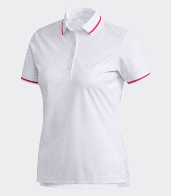Adidas Women's ALLOVER Print Pique Polo Shirt (Japan Sizing) | Be Golf Pro