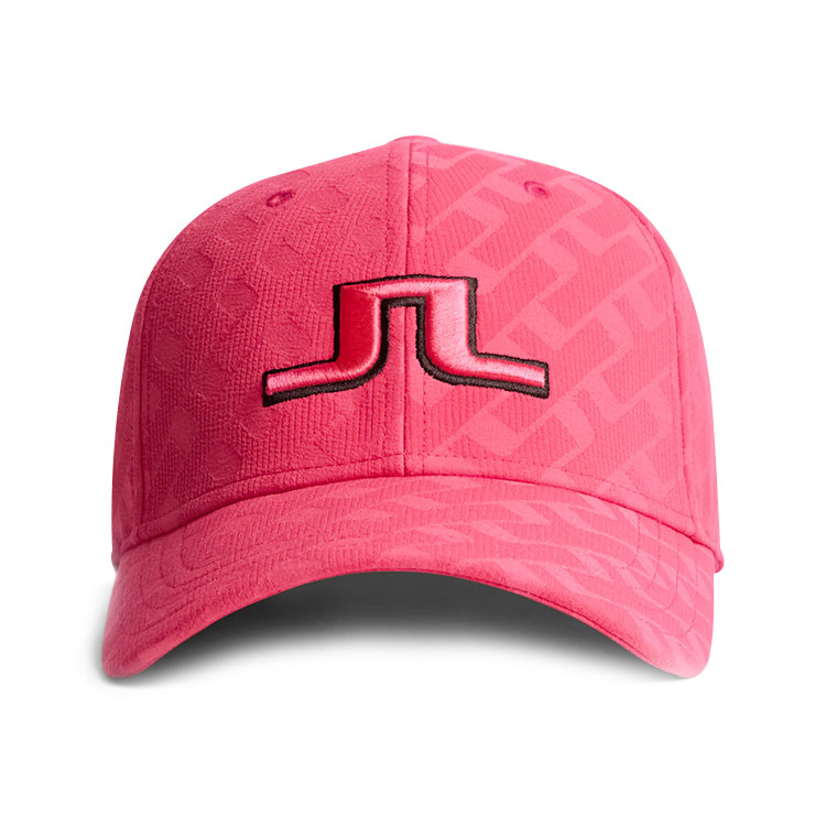 J.Lindeberg Anga Jacquard Cap (S218 Tour Geo Jacquard Pink M)
