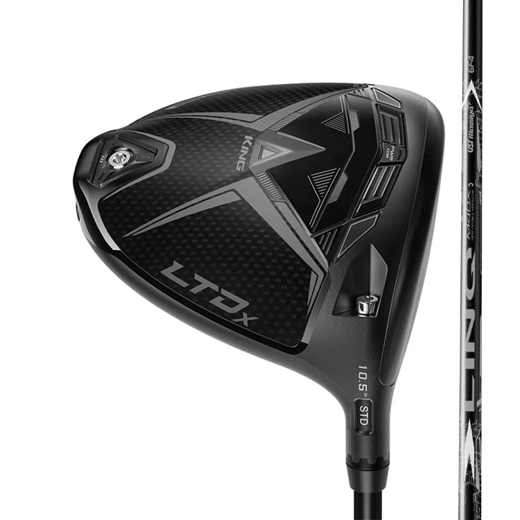 Cobra LTDx Blackout Driver - LinQ White - 10.5 - Regular